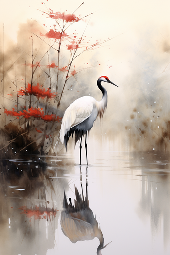 Red Crowned Crane 2